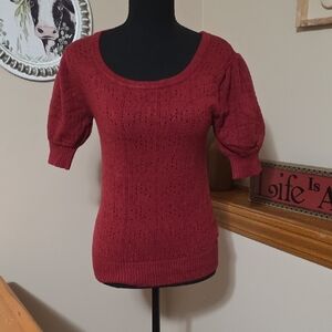 Women's Red Sweater